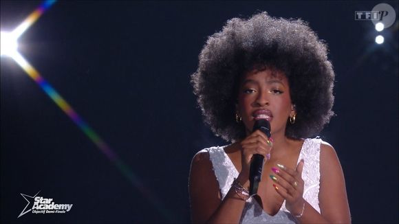 Ebony, candidate de la "Star Academy" 2024 sur TF1