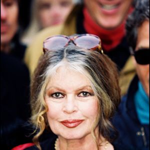 Archives - Brigitte Bardot à une manifestation anti-fourrure 
Photographe : MAX COLIN / BESTIMAGE