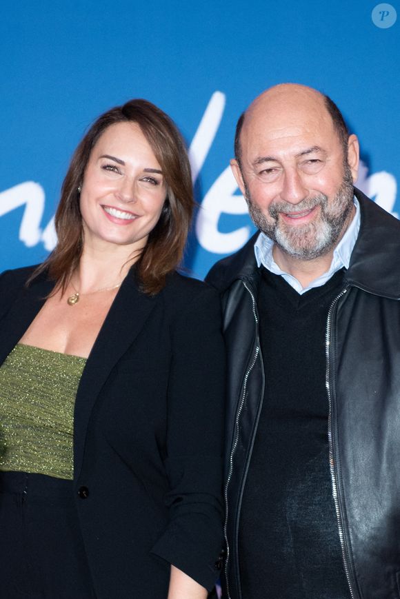 Julia Vignali et Kad Merad assistent à l'avant-première du film Finalement au cinéma Grand Rex à Paris, France, le 30 octobre 2024. Photo par Aurore Marechal/ABACAPRESS.COM