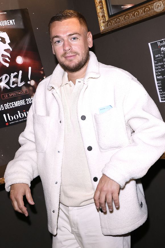 Jeremstar - Générale de la comédie musicale "Victor Lustig, l'homme qui vendit la Tour Eiffel" au théâtre Bobino à Paris le 22 octobre 2025. © Cédric Perrin/Bestimage