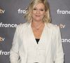 Flavie Flament - Photocall à l'occasion des 40 ans de l'émission "Télématin" au siège de France Télévisions à Paris le 6 février 2025. © Coadic Guirec/Bestimage