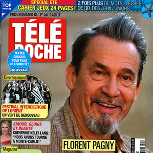 Florent Pagny dans Télé Poche du 1er au 7 août 2026 ©Télé Poche