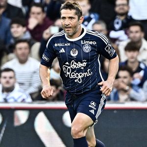 Bixente Lizarazu - A l’occasion des 100 ans du parc Lescure, Bordeaux accueille au stade Chaban-Delmas un match de gala opposant les gloires des Girondins de Bordeaux au Variétés Club de France le mardi 14 mai 2024. ©Thierry Breton / Panoramic / Bestimage