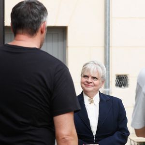 Exclusif - Arnaud Ducret, Isabelle Nanty, Tom Villa - Backstage - Tournage de l'émission "Panique au 31", scénarisée par A.Ducret et T.Villa, réalisée par G.Leforestier, diffusée le 30 décembre 2024 sur TF1.
© Christophe Clovis / Bestimage
