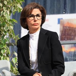 Rachida Dati, Ministre de la Culture, inaugure la réouverture de la cathédrale Saint-Pierre et Saint-Paul à Nantes, le 27 septembre 2025.
© Laëtitia Notarianni / Bestimage