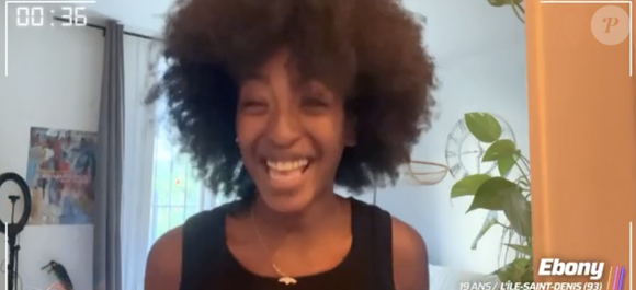 Ebony, nouvelle candidate de la "Star Academy" sur TF1