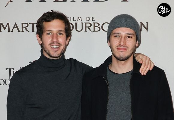 Victor Belmondo et Giacomo Belmondo - Première du film "Les Trois Mousquetaires: Milady" au Grand Rex à Paris le 10 décembre 2023. © Coadic Guirec-Dominique Jacovides /Bestimage