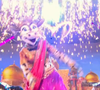Validant ainsi son ticket pour la suite de l'aventure.
La Vache, Deuxième prime de Mask Singer, capture d'écran TF1
