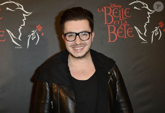 Le chanteur Olympe (The Voice 2) - Première de la comédie musicale "La Belle et la Bête" avec Vincent Niclo dans le rôle de la Bête au théâtre Mogador à Paris le 20 mars 2014. COADIC GUIREC / BESTIMAGE
