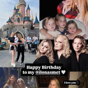 Darina Scotti-Vartan souhaite l'anniversaire d'Ilona Smet sur Instagram, ce dimanche 17 mai.