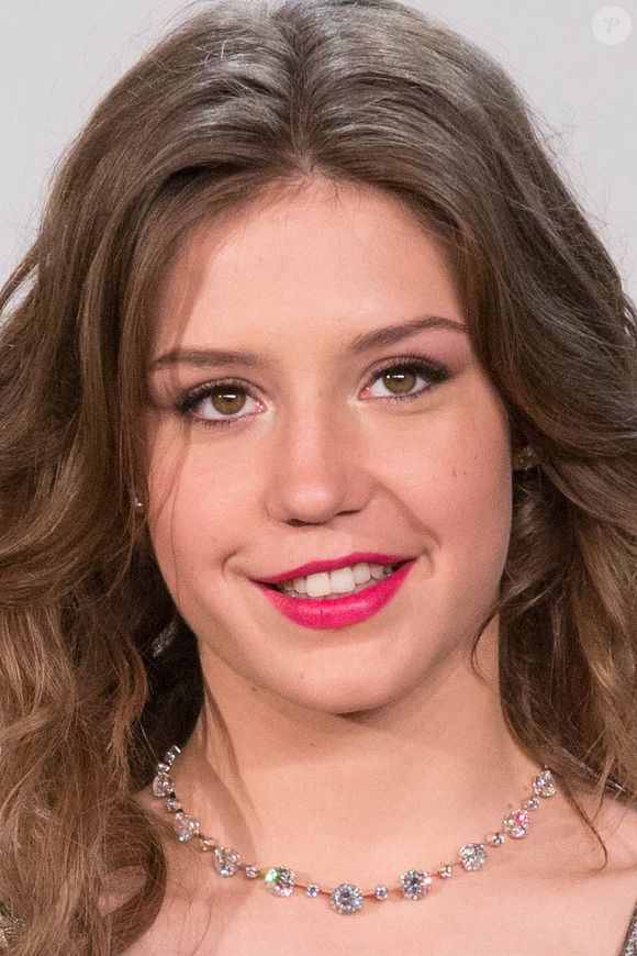 Adèle Exarchopoulos - Remise du trophée Chopard à l'hôtel Martinez lors du 67ème festival international du film de Cannes, le 15 mai 2014. BORDE-MOREAU / BESTIMAGE