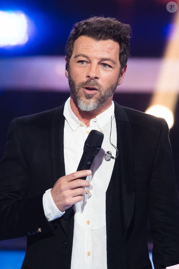 Christophe Maé - Deuxième jour de la 33ème édition du Téléthon au Parc de la Villette à Paris le 7 décembre 2019. Le compteur de la 33ème édition du Téléthon a atteint 74,6 millions d'euros dimanche 8 décembre, en hausse par rapport à l'édition 2018 où l'événement caritatif avait été bousculé par la mobilisation des "gilets jaunes". © Tiziano Da Silva/Bestimage