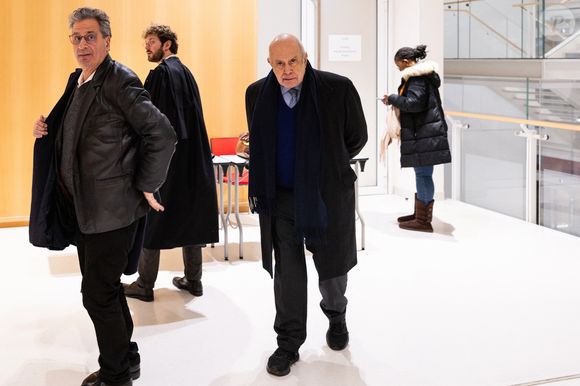 Maison de Serge Gainsbourg : l'associé de Charlotte Gainsbourg, Dominique Dutreix, jugé pour abus de biens sociaux, au tribunal judiciaire, Batignolles, 11ème chambre correctionnelle à Paris, France, le 5 janvier 2026. © Julien Sarkissian/Bestimage