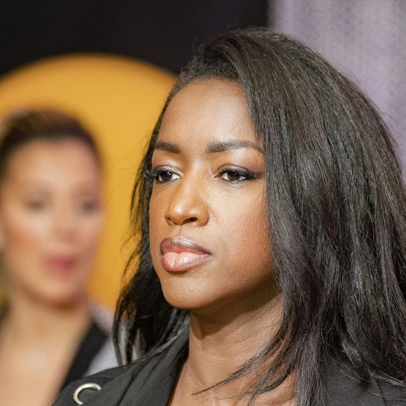 Exclusif - Hapsatou Sy - Première émission "TPMP Elles refont la télé", une version féminine de "Touche pas à mon poste !" sur C8  présentée par H. Sy à Paris. 
© Jack Tribeca/Bestimage