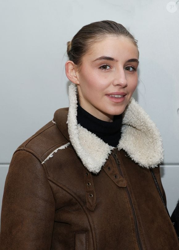 Vittoria de Savoie (Fille de La princesse C. Courau de Savoie) - Vernissage de l'exposition "Liaisons dangereuses & Métamorphoses" du créateur Elie Top à l'occasion de ses 10 ans de création chez Christie's à Paris le 27 janvier 2025. © Denis Guignebourg/BestImage