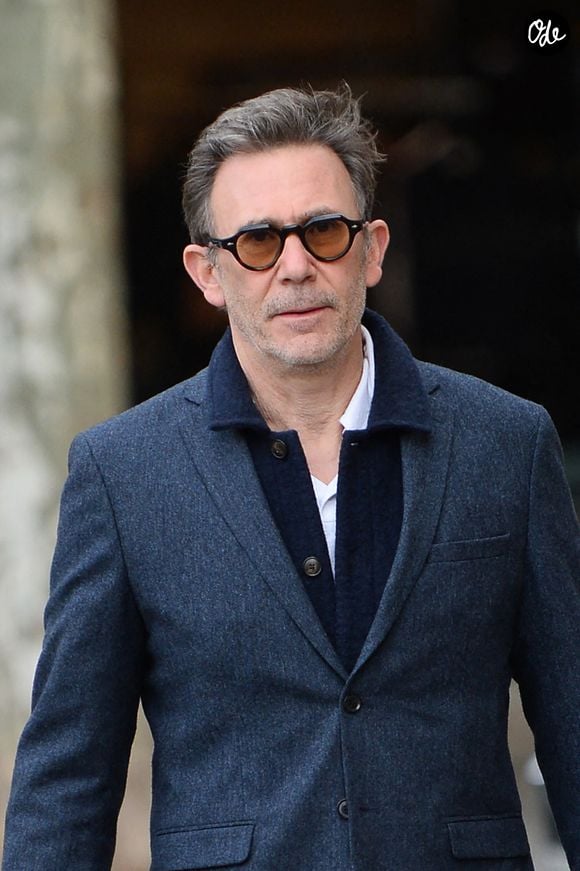 Michel Hazanavicius - Arrivées aux obsèques de Jean-Paul Rappeneau en l'église Saint-Sulpice à Paris le 10 septembre 2026 ©Agence/Bestimage