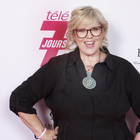 Exclusif - Laurence Boccolini - Soirée "Télé 7 Jours Summer Party" au restaurant "Monsieur Bleu" à Paris le 14 juin 2022. © Christophe Aubert via Bestimage