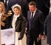 Depuis août 2024 concernant le "Nice Climate Summit" et l'Eurovision Junior 2023, une enquête est ouverte pour "recel", "prise illégale d'interêts", "détournements de fonds publics", "usage de fonds publics" et "faux en écriture publique ou authentique par personne dépositaire de l'autorité publique", avait rapporté le parquet de la cité phocéenne au quotidien, l'été dernier.
Christian Estrosi, maire de Nice, et sa femme Laura Tenoudji - Messe de consécration du mobilier liturgique de la cathédrale Notre-Dame de Paris, le 8 décembre 2024.
© Cyril Moreau / Bestimage