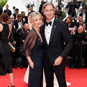Caroline Roux et son mari Laurent Solly - Montée des marches du film " Eddington " lors du 78ème Festival International du Film de Cannes, au Palais des Festivals à Cannes. Le 16 mai 2025
© Jacovides-Moreau / Bestimage