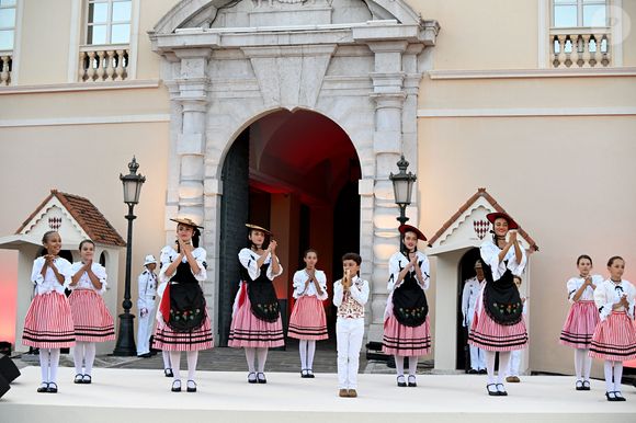 Célébration des 20 ans de règne du prince souverain Albert II de Monaco sur la place du Palais à Monaco, le 19 juillet 2025. © Bruno Bebert/Bestimage