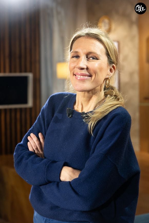 Agathe Lecaron sur plateau de l'émission "Animalement Vôtre" présentée par Bernard Montiel et diffusée le 1er mars 2026 sur France 3, à Paris, France, le 13 janvier 2026. © Julien Sarkissian/Bestimage