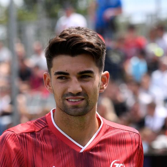 Enzo Zidane, fiancé à Karen Goncalves Enzo Zidane lors de la grande finale de la Z5 Cup à Aix-en-Provence, France, 23 juin 2019.  © Norbert Scanella/Panoramic/Bestimage