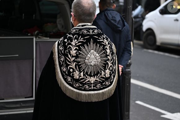Obsèques Georgette Lemaire en l'église Saint-Roch à Paris, France, le 14 janvier 2026. © Pierre Perusseau/Bestimage