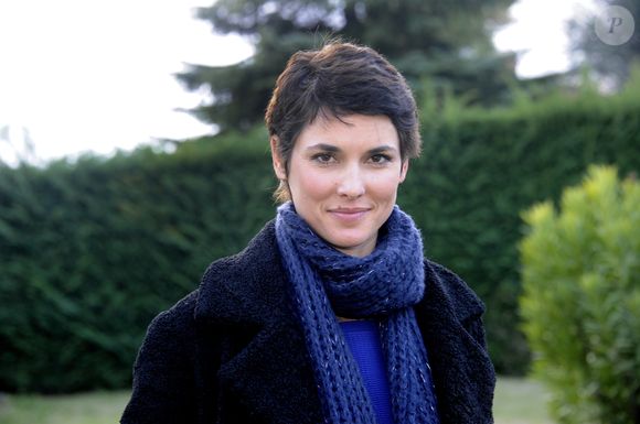 Eglantine Eméyé lors de l'enregistrement de l'émission de télévision "Midi en France" , diffusée sur France 3, à Grasse, le 14 mars 2016.