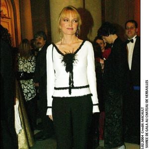 Claude Chirac à la soirée de gala au chateau de Versailles, le 10/02/2004. Crédit Jean Louis Macault / Bestimage