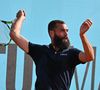 Benoit Paire (FRA) lors de son match du premier tour à l'Open Mutua de Madrid à Madrid, Espagne, 26 avril 2023. Photo par Corinne Dubreuil/ABACAPRESS.COM