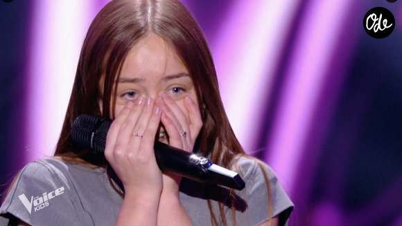 Charlotte dans "The Voice Kids".

© TF1 / The Voice Kids
