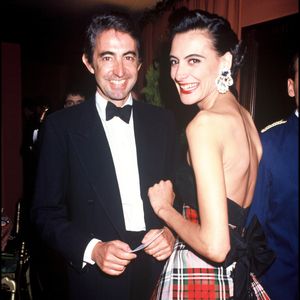 Archives - Inès de la Fressange et son mari Luigi d’Urso. RINDOFF-CASTEL / BESTIMAGE
