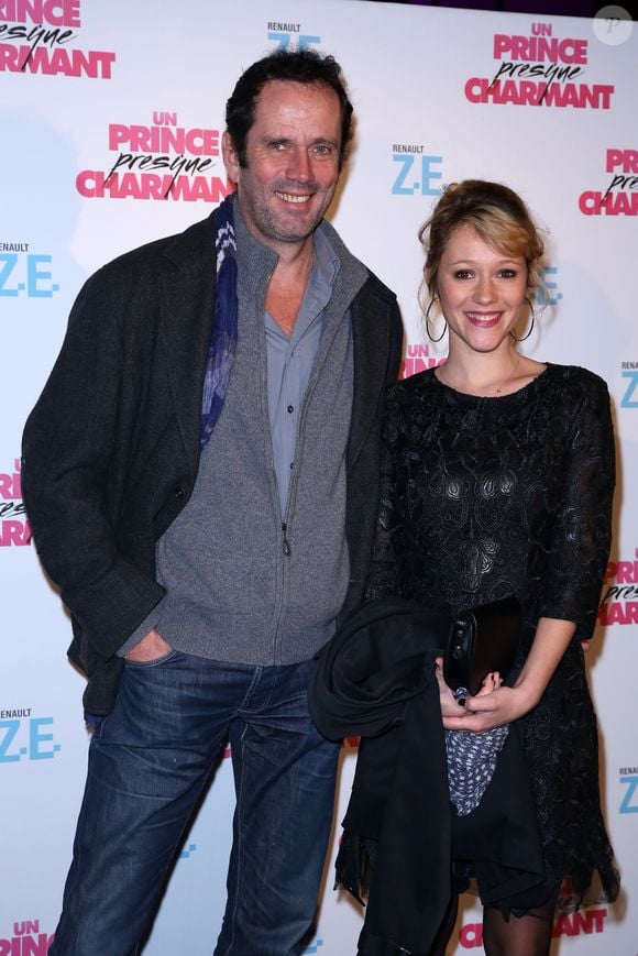 Christian Vadim et son épouse Caroline - Avant première du film 'Un prince presque charmant' au Gaumont Marginal a Paris le 17 Decembre 2012. © Pix4U Bestimage