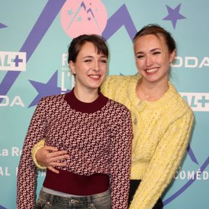 Mado Jouannet, Chloé Jouannet pour le court métrage "Allez ma Fille" - 27ème Festival International du Film de Comédie de l'Alpe d'Huez le 17 janvier 2024. © Dominique Jacovides/Bestimage