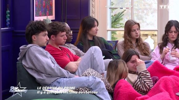 Mais qui se retrouvera sur le banc des nommés pour cette nouvelle semaine ?

Extrait de la quotidienne "Star Academy". ©TF1