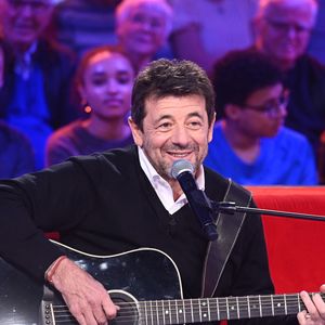 Exclusif - Patrick Bruel lors de l'enregistrement de l'émission "Vivement dimanche" au studio Rive Gauche, présentée par M.Drucker avec une diffusion sur France 3 le 15 mars 2026, à Paris, France, le 4 mars 2026. © Guillaume Gaffiot/Bestimage