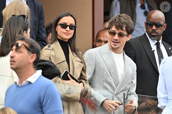 Charles Leclerc et sa femme Alexandra - Personnalités à la finale du Rolex Monte-Carlo Masters au Monte-Carlo Country Club de Monaco le 12 avril 2026

© Bruno Bebert / Bestimage