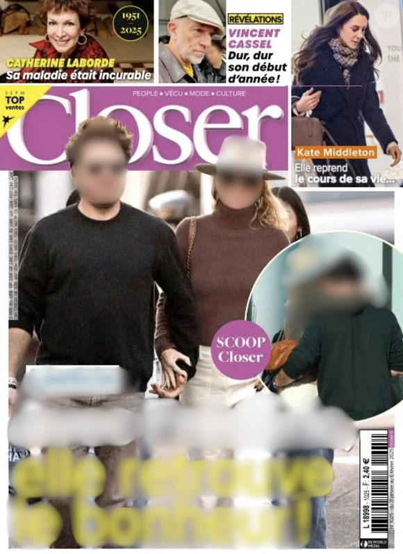 La Une du magazine Closer du vendredi 31 janvier 2025