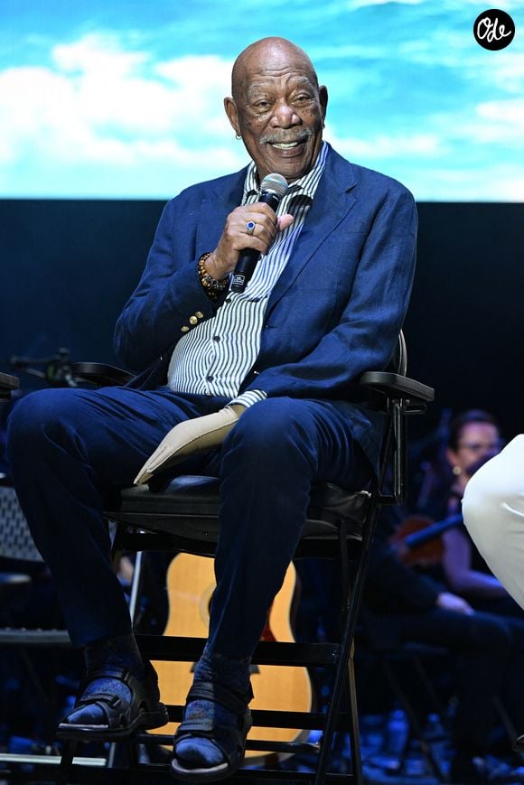 C'est un chef d'oeuvre pour Morgan Freeman, et pour vous ?

Boca Raton, FL Morgan Freeman's Symphonic Blues Experience performs during Beatles On The Beach at The Mizner Park Amphitheater in Boca Raton, Florida. Pictured: Morgan Freeman