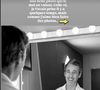Sur son compte Instagram, Lucie Bernardoni a d'abord dévoilé un magnifique cliché en noir et blanc de Michael Goldman, tout sourire en chemise blanche, pris sur le vif dans le reflet du miroir d'une loge.

Lucie Bernardoni fête l'anniversaire de Michaël Goldman