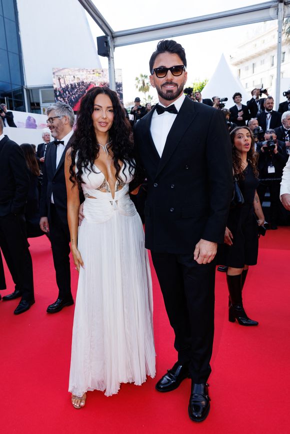 Nabilla Benattia et son mari Thomas Vergara - Montée des marches du film « The history of sound » lors du 78ème Festival International du Film de Cannes, au Palais des Festivals à Cannes. Le 21 mai 2025
© Jacovides-Moreau / Bestimage