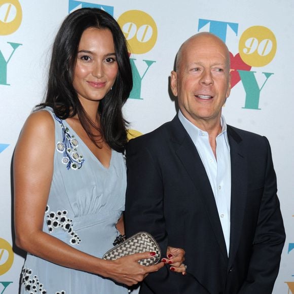 Amoureuse de Bruce Willis (70 ans), Emma Heming (47 ans) a eu deux filles avec l'acteur : Mabel Ray et Evelyn Penn

Bruce Willis et sa femme Emma Heming lors de l'anniversaire de Tony Bennett à New York.
©STARMAX / BESTIMAGE