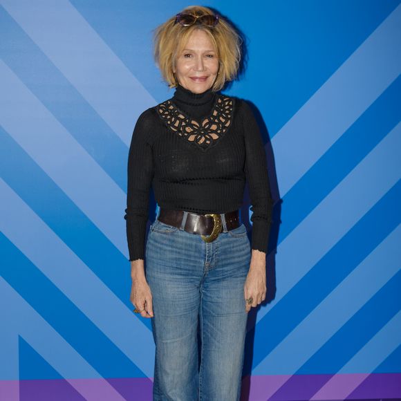 Clémentine Célarié lors de la remise du Prix Vidocq Jour 4 Serie Mania Festival international Lille 2024, à Lille, France, le 18 mars 2024. © Stéphane Vansteenkiste/Bestimage