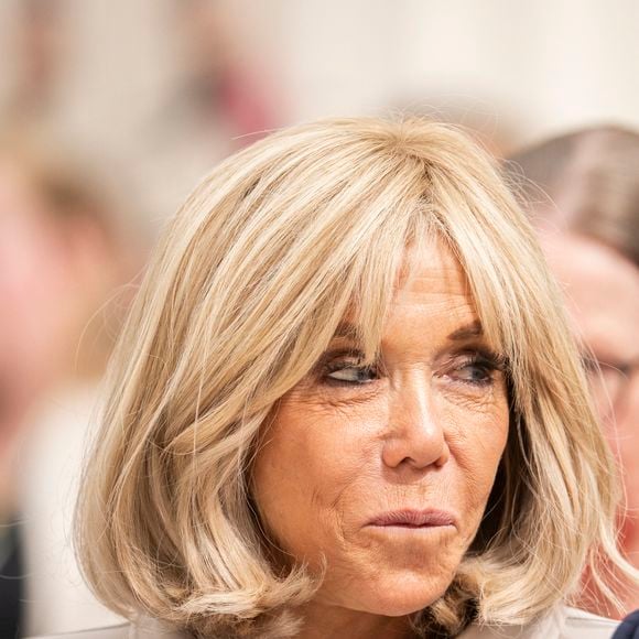 Emmanuel Macron, président de la République Française, et la Première dame Brigitte Macron, visitent le British Museum à Londres, lors de leur voyage officiel au Royaume Uni (8 - 10 juillet 2025), le 9 juillet 2025
© Eliot Blondet / Pool / Bestimage