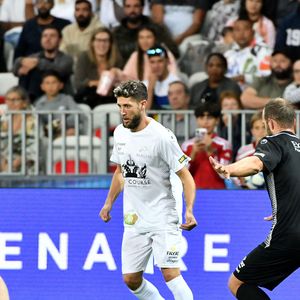 Paga - Match des Légendes, la rencontre qui mêle le football et le rugby au profit de l'association de P. Olmeta (ancien gardien de but et co-fondateur de l'association), "Un sourire, un espoir pour la vie" s'est déroulé à Nice à l'Allianz Riviera, le 26 septembre 2022. © Bruno Bebert/Bestimage
