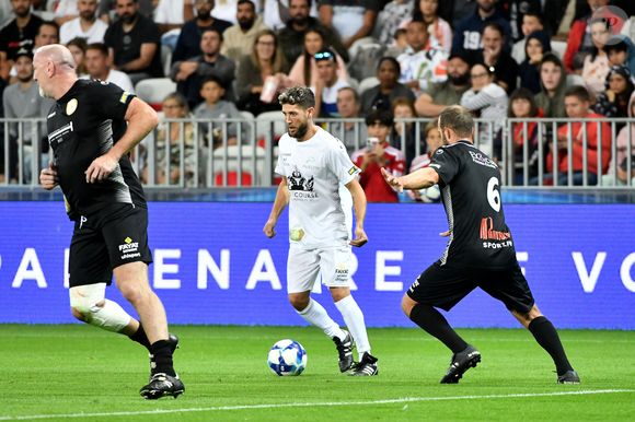 Paga - Match des Légendes, la rencontre qui mêle le football et le rugby au profit de l'association de P. Olmeta (ancien gardien de but et co-fondateur de l'association), "Un sourire, un espoir pour la vie" s'est déroulé à Nice à l'Allianz Riviera, le 26 septembre 2022. © Bruno Bebert/Bestimage