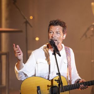 Exclusif - Christophe Maé - Christophe Maé, à l'occasion de sa tournée "Carnet de voyage", en concert au Théâtre de verdure lors du 40ème Festival de Ramatuelle. Le 1er août 2024
Cyril Bruneau / Festival de Ramatuelle / Bestimage