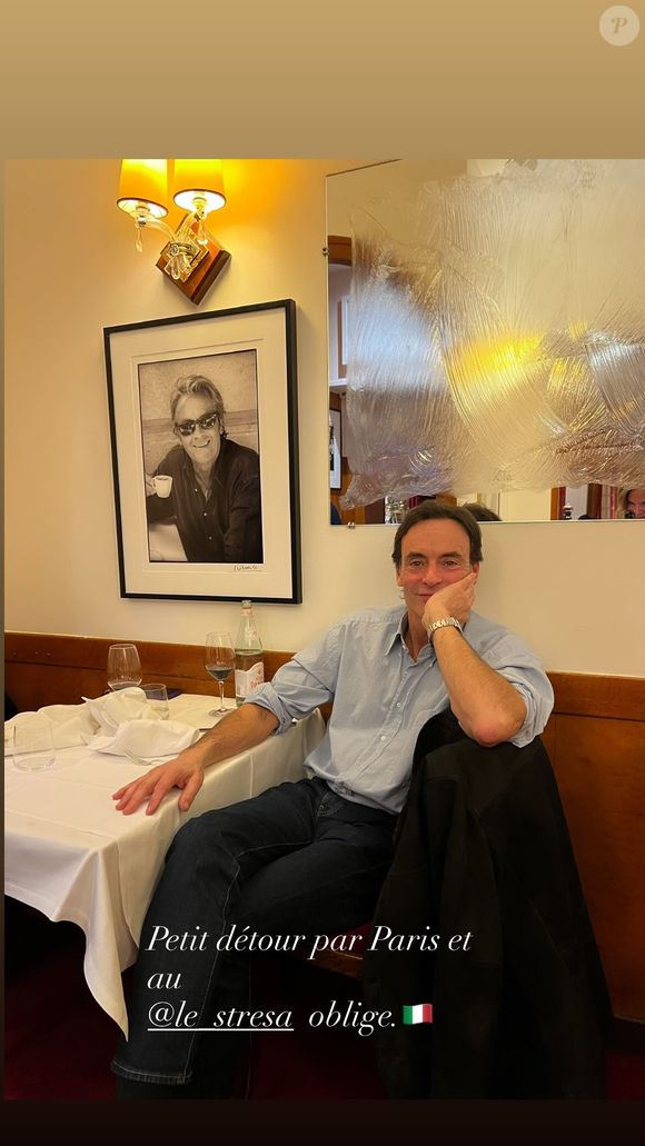 Anthony Delon, Instagram