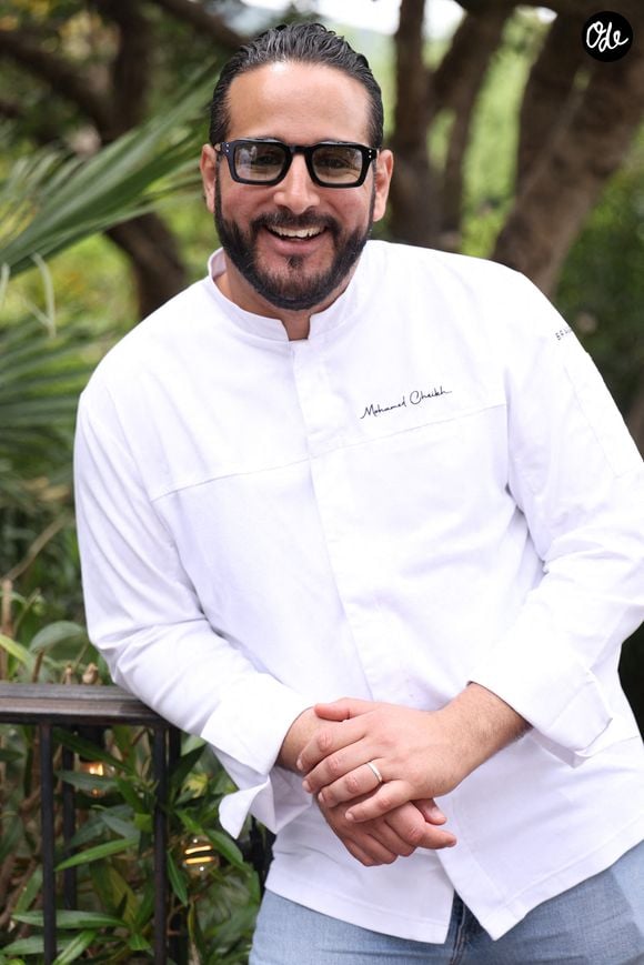 Mohamed Cheikh participe à l'événement « Les Chefs à Saint-Tropez fêtent les producteurs », le 3 mai 2026 à Saint-Tropez, en France. Photo de Jérôme Dominé/ABACAPRESS.COM