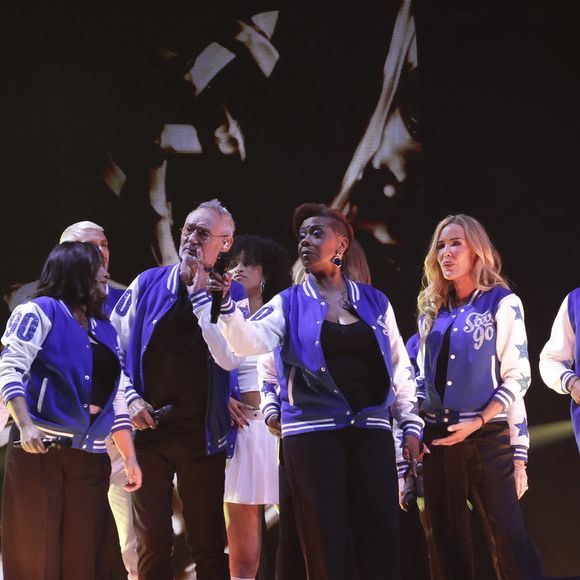 Elle est aujourd'hui de retour !

Exclusif - Michael Jones, Christiane Obydol (Zouk Machine), Ophélie Winter; Tina Arena lors du concert Stars 80 vs Stars 90 au stade Decathlon Arena à Lille le 6 juin 2025. Ce concert a été diffusé en direct sur M6 le 7 juin 2025.

© Jack Tribeca / Bestimage